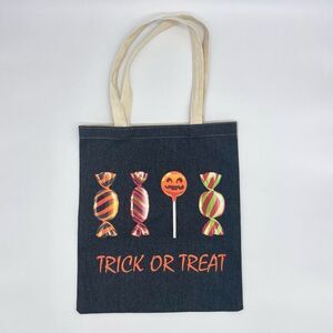 TRICK or Treat Canvas Halloween Tote